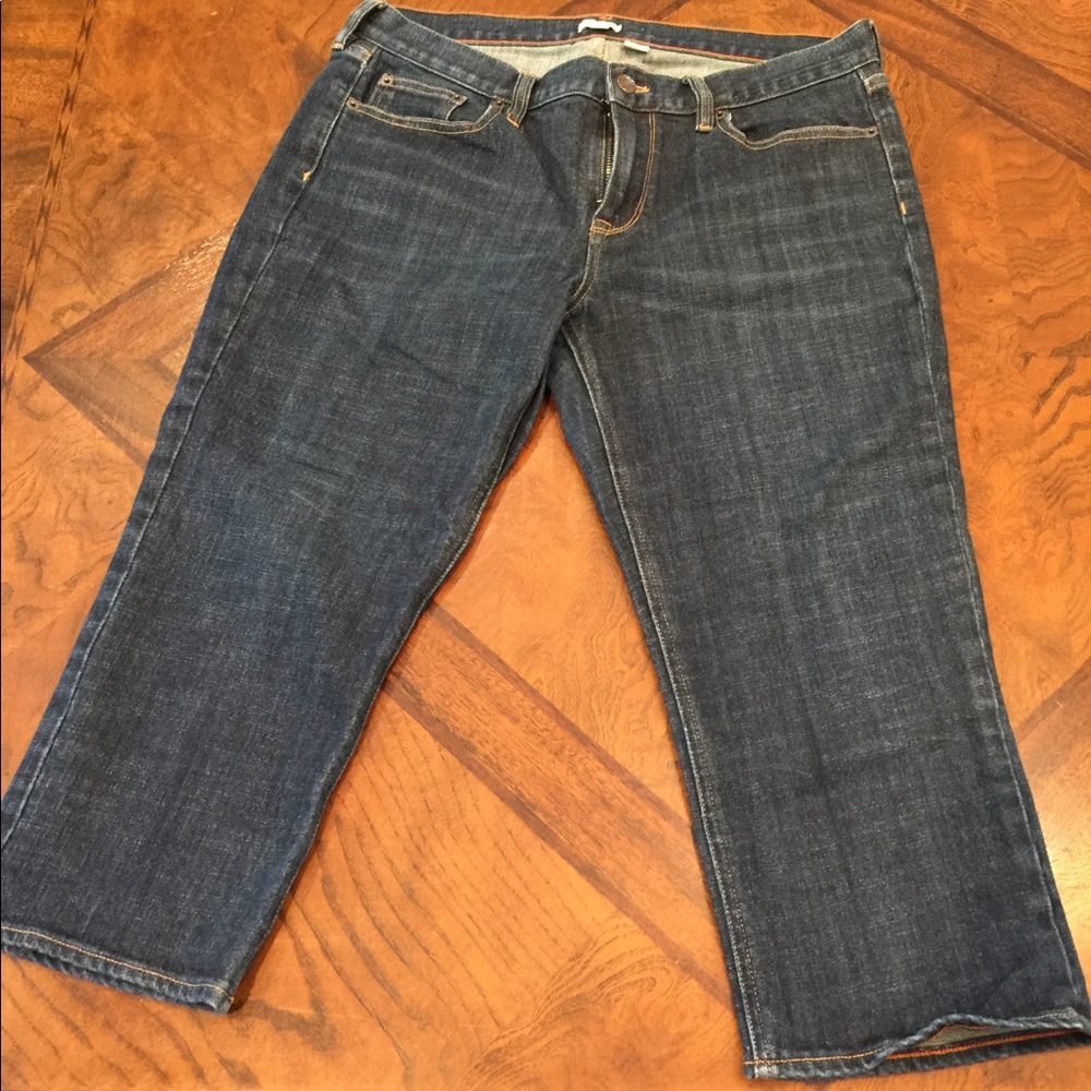 JCrew cropped denim jeans size 30